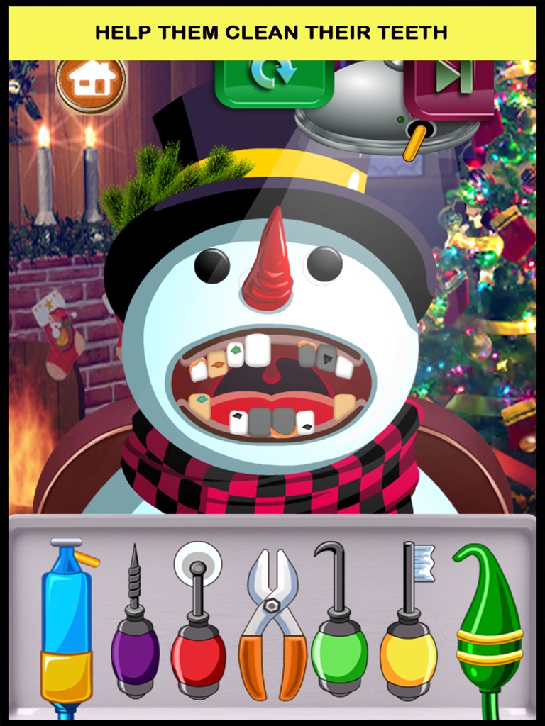 【图】Christmas Dentist Doctor Kid Games (Girls & Boys)(截图3)