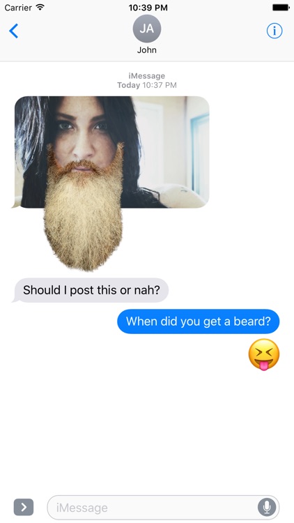 BeardMe: Beard & Mustache Stickers