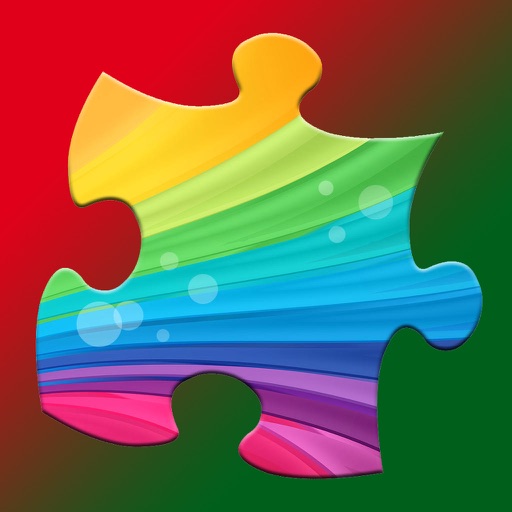 Merry Xmas jigsaw Icon