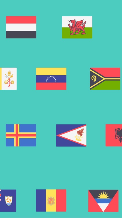 Flag Stickers - Alphabetical order
