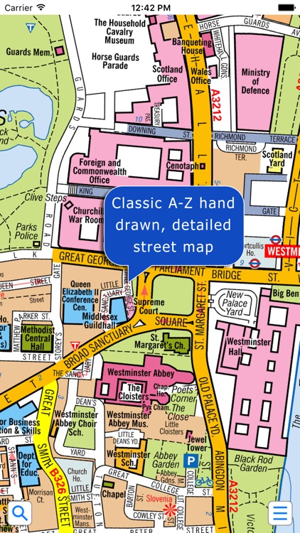 London Super Scale A-Z Street Map