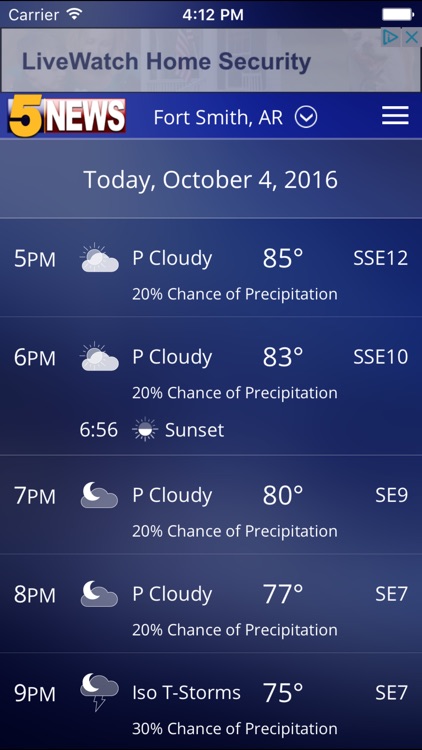 5 NEWS Weather screenshot-3