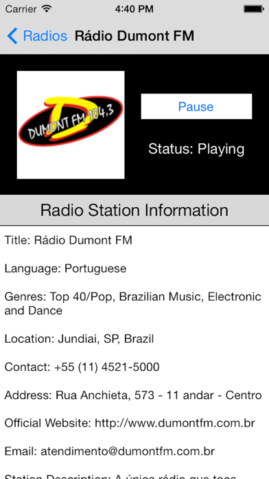 How to cancel & delete Brazil Radio Live Player (Brasília / Portuguese / português / Brasil rádio) from iphone & ipad 2