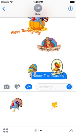 HD Thanksgiving Stickers(圖2)-速報App