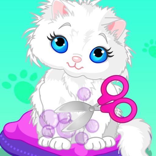 Lively cat:Care Animal Feeding games icon