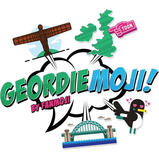 Geordiemoji - Newcastle emoji-stickers!