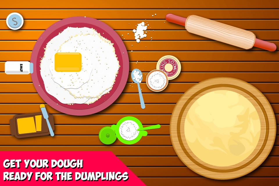 Dumpling Cooking Kitchen - Little Girls Chef Game screenshot 4