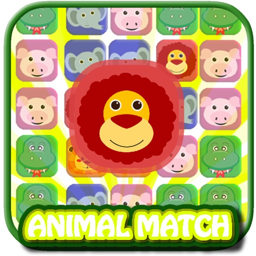 Animal Match3 For Kids iOS App