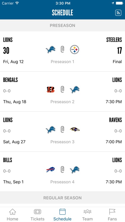 Detroit Lions Mobile