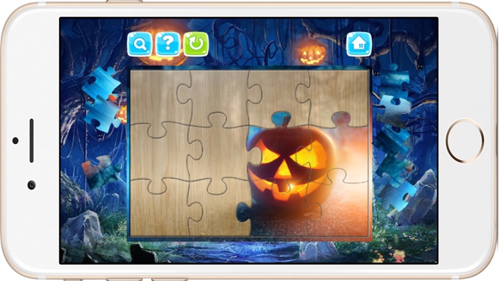 Halloween Puzzles Games for Kids and Toddlers