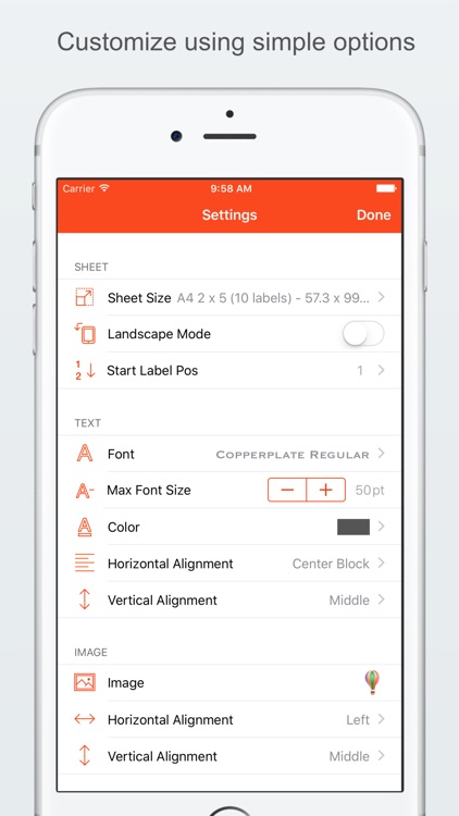Label Printer Lite - Create and Print Labels screenshot-3