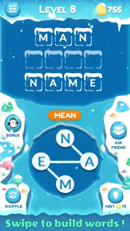 Game screenshot Frozen Words - Word Crossy mod apk