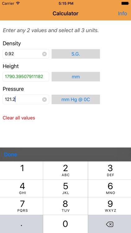 Hydrostatic Pressure Calculator screenshot-4