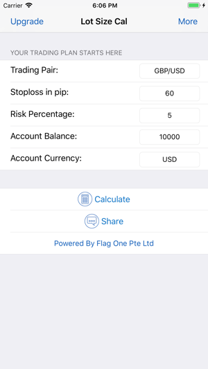 Lot Size Calculator On The App Store - 