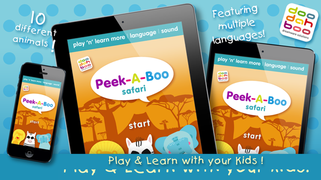 Peek-A-Boo Safari – Play ‘N’ Learn(圖1)-速報App