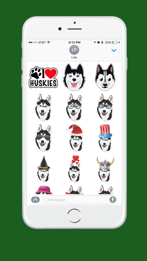 Siberian Husky Emoji(圖2)-速報App