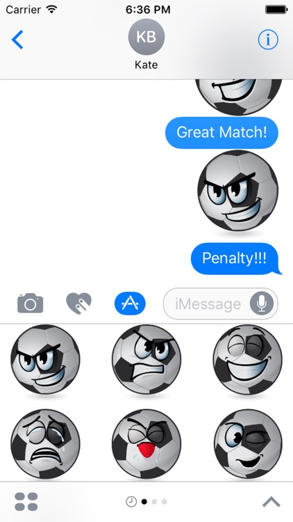BallMoji - Soccer Stickers Football screenshot-4