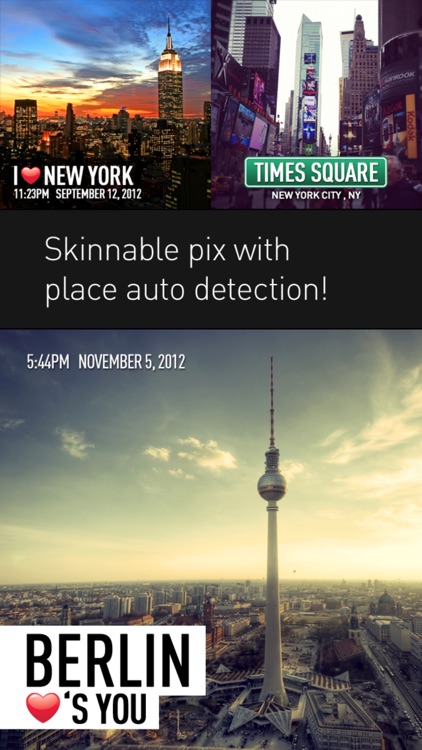 InstaPlace : beautiful photo checkins & postcards