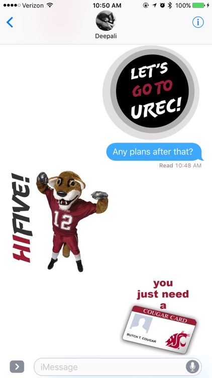Coug Stickers