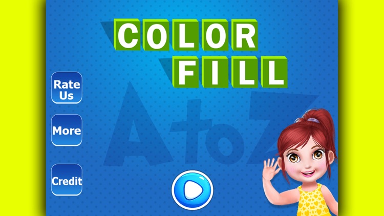 Alphabet & Number Colorfill - Preschool Kids Game