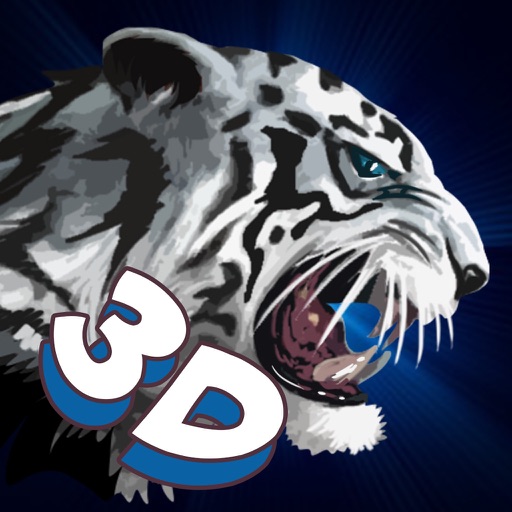 3D Wild White Tiger Simulator - Animal Life icon