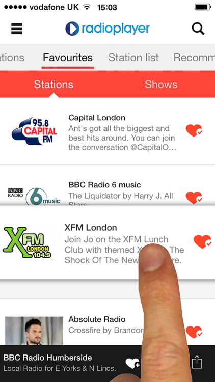 Radioplayer - free UK radio