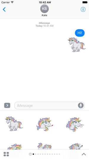 Rainbow Unicorn Sticker(圖4)-速報App