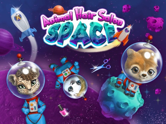 Space Animal Hair Salon – Cosmic Pets Makeover на iPad