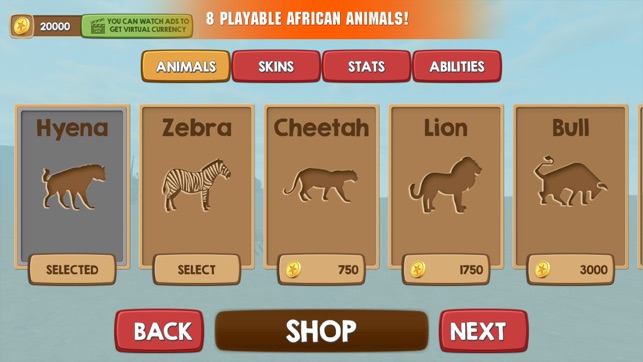 Savanah Wildlife: Animals Sim(圖2)-速報App