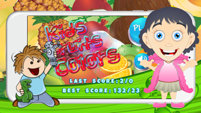 How to cancel & delete Color Fruits Puzzles Lesson Activity For Toddlers from iphone & ipad 1