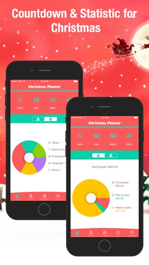 Christmas Planner - Gifts Manager & Shopping List(圖1)-速報App