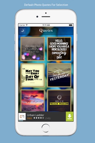 Photo Quote Builder - Create and Share Photo Quote screenshot 2