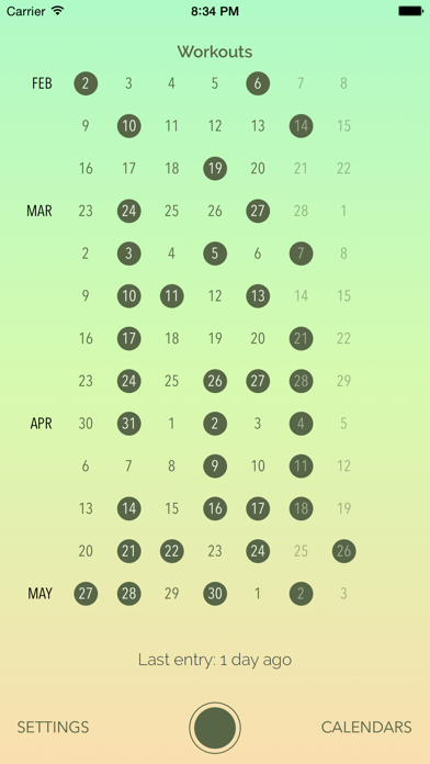 Dayly Calendarのおすすめ画像1
