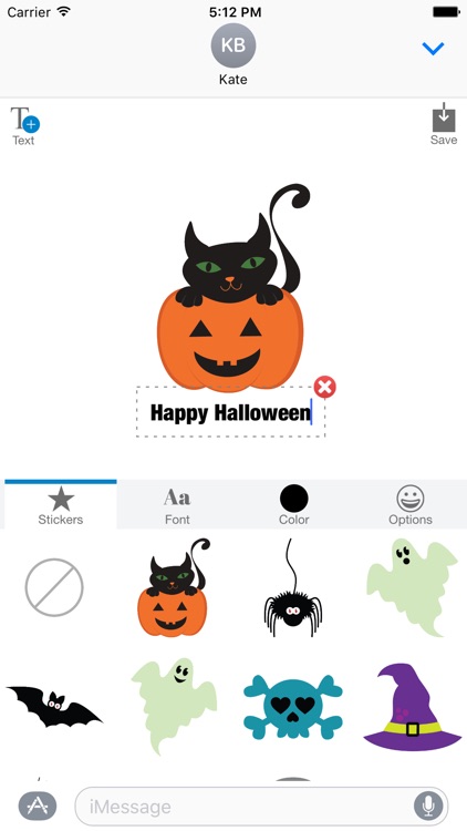 Halloween Bat, Black Cat, Ghosts, Spider - MYOSE