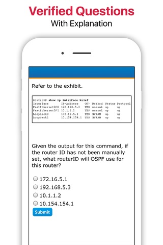200-105: CCENT v3.0 - ICND2 (2016) screenshot 3