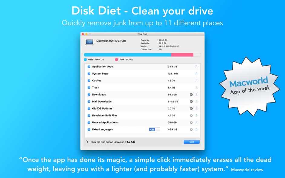 Disk diet 5 4 103 to standard form