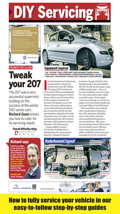 Car Mechanics Magazine: repair & maintain your car