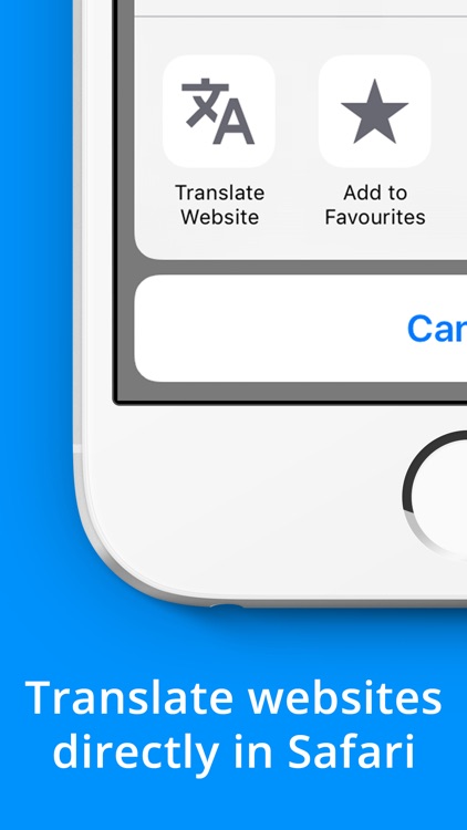 Translate Website Extension for Safari