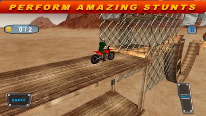 Stunt Motor Fly Challenge screenshot 2