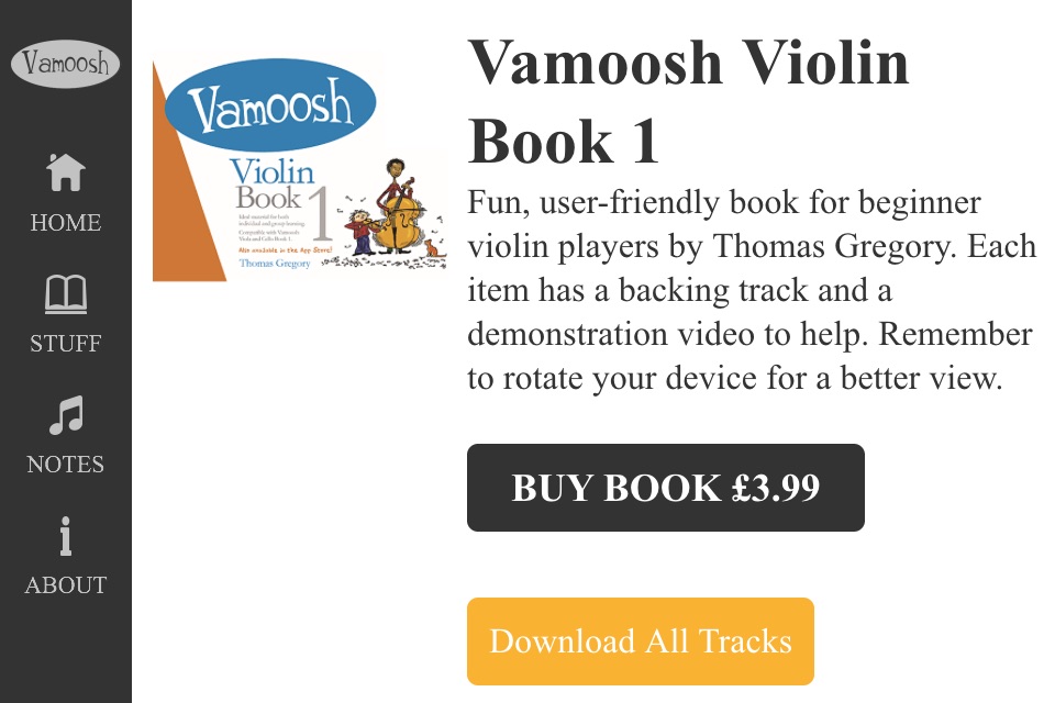 Vamoosh Violin 1 screenshot 2