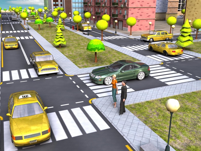 Real Taxi Parking 3D Game