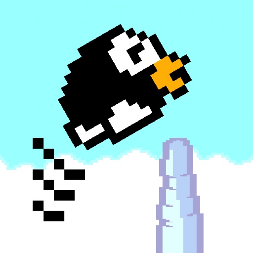 Icy Penguin - A Flappy Frozen Adventure iOS App