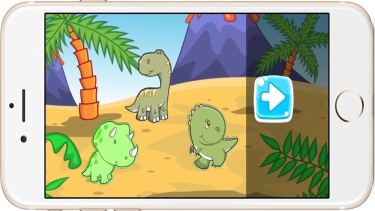 Dinosaur Matching Puzzles Games for Kids and Baby