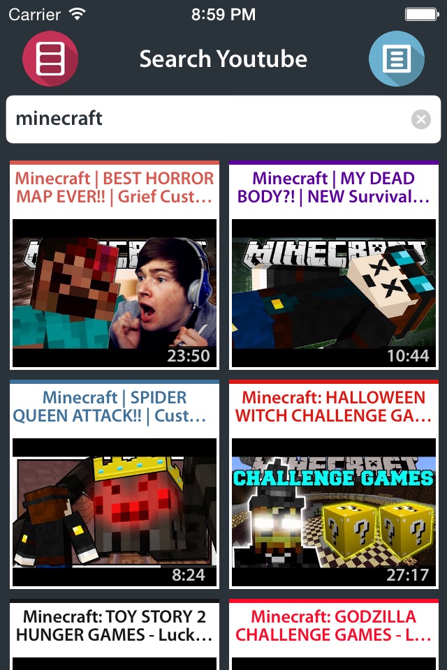 Videos for Minecraft screenshot 3
