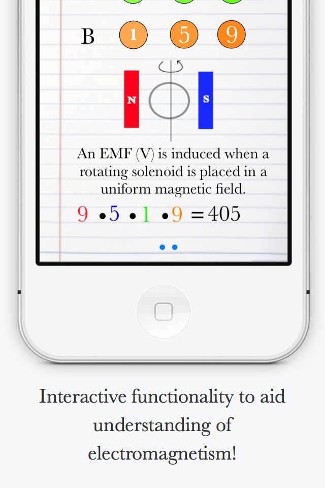 Maxwell's Equations App screenshot 2