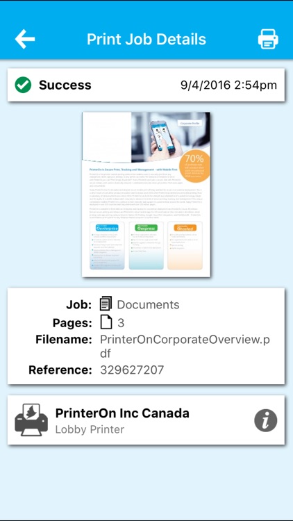 PrinterOn for AirWatch screenshot-4