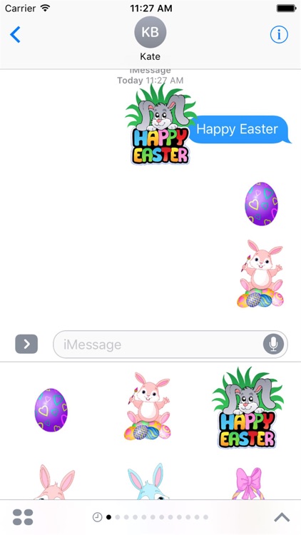 Happy Easter Stickers