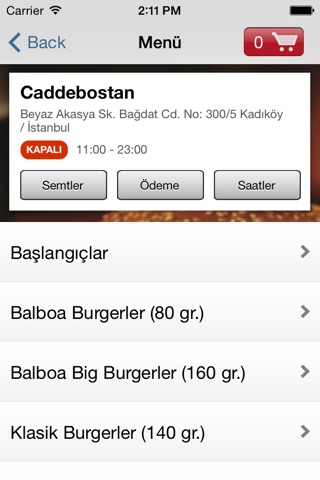 Balboa Burger screenshot 3