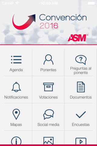 Convención ASM octubre 2016 screenshot 2