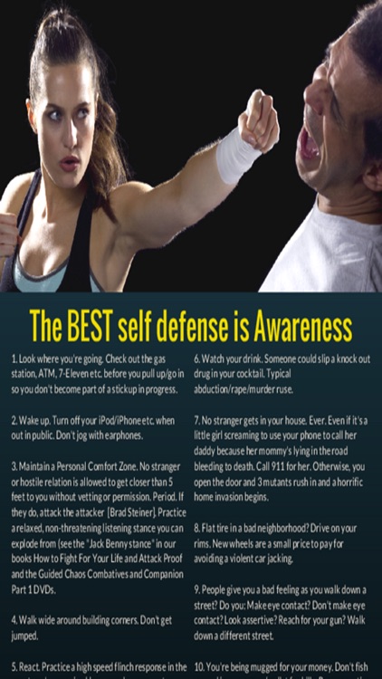 Self Defense Tips Magazine